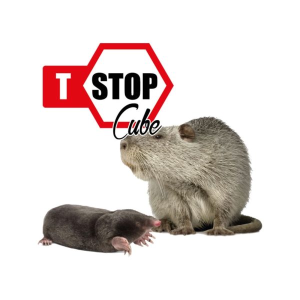 T-STOP CUBE disabituante talpe e nutrie 2,5 kg