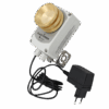 black terrier con alimentatore