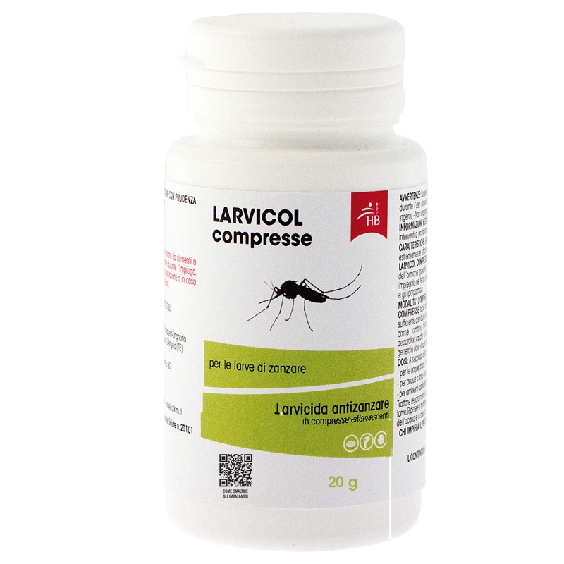 Larvicol - larvicida zanzare - 10 compresse
