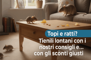 Tieni lontani topi e ratti