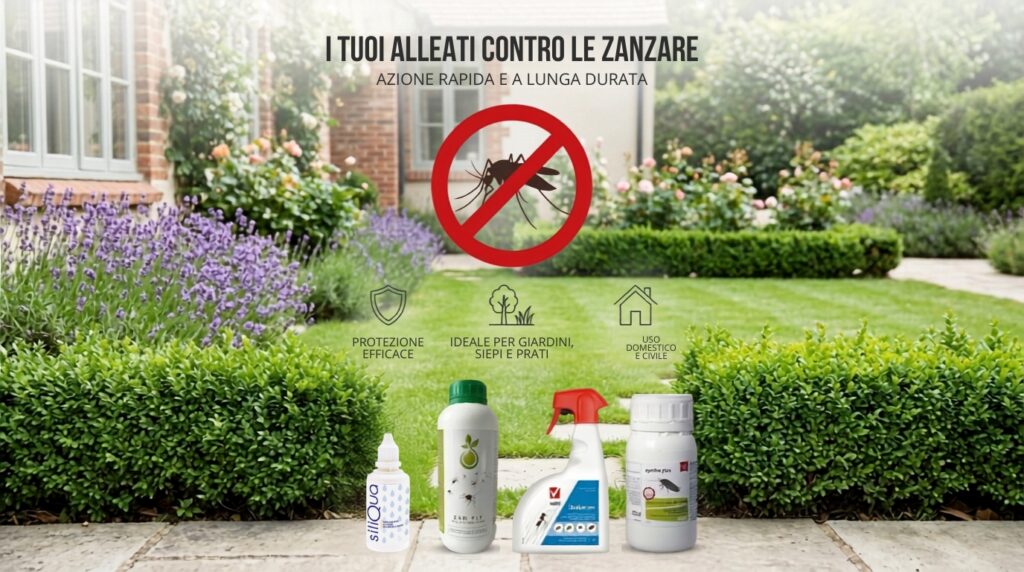 Guida pratica alla lotta alle zanzare