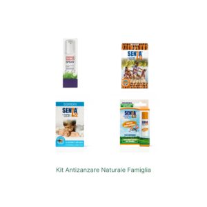 Kit Antizanzare Naturale Famiglia