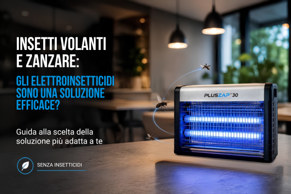 Elettroinsetticida professionale a luce UV